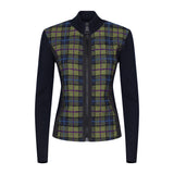Dairinn Sweater Purple Green Plaid