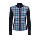 Dairinn Sweater Sky Blue Plaid