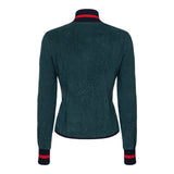 Jersey Zip Edelweiss Green