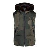 Mink Vest Army Camo