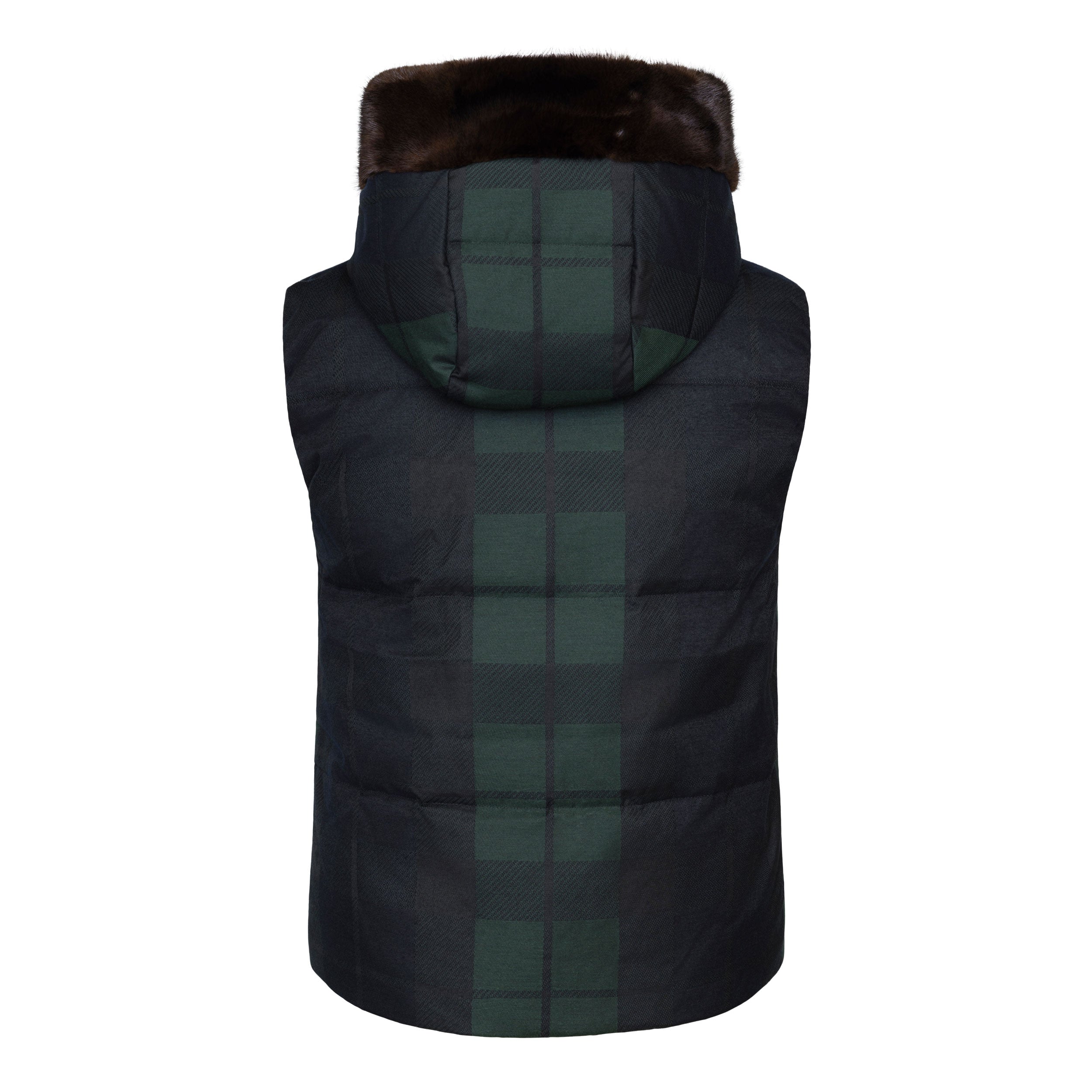 Mink Vest Big Blackwatch