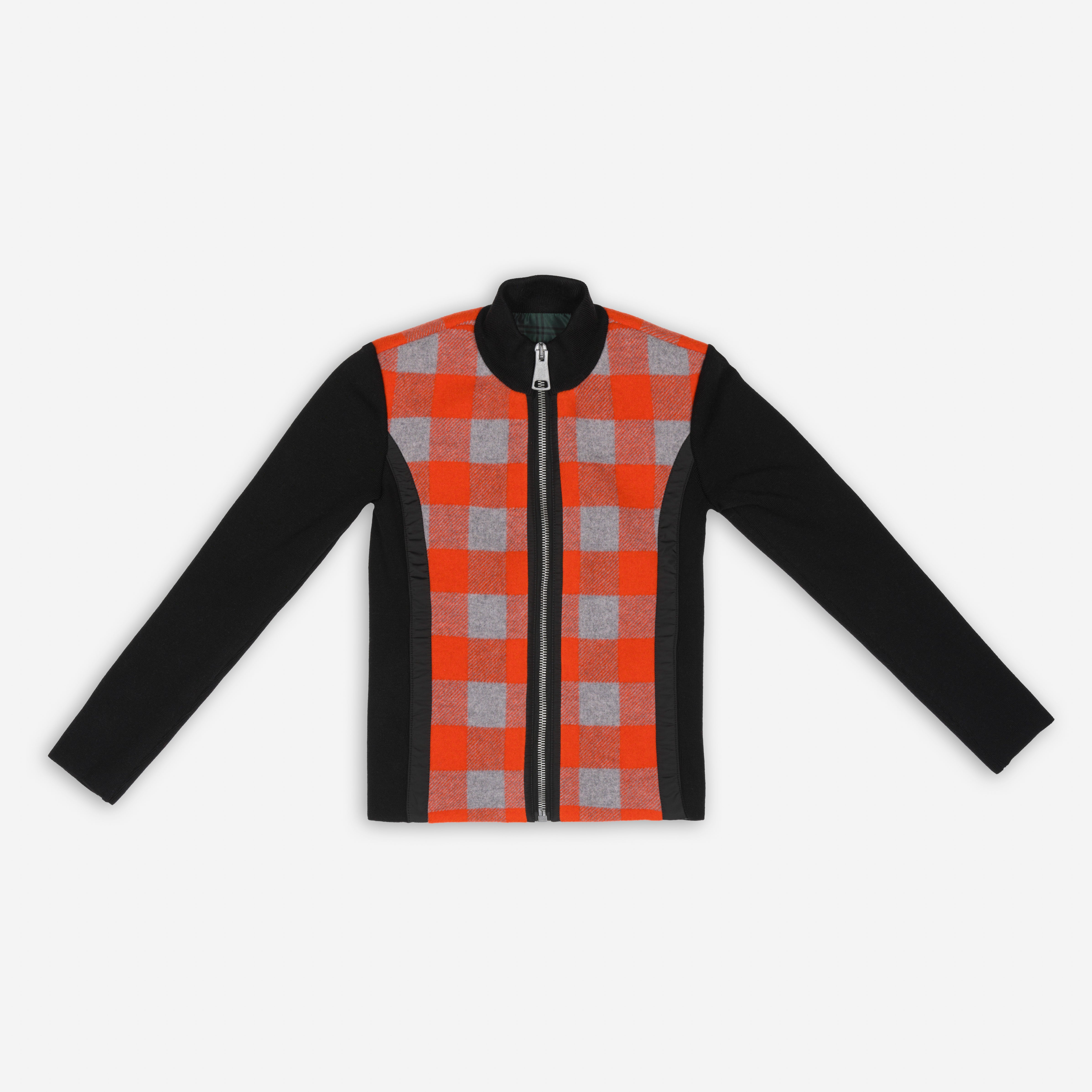 Dairinn Sweater (Orange Check)