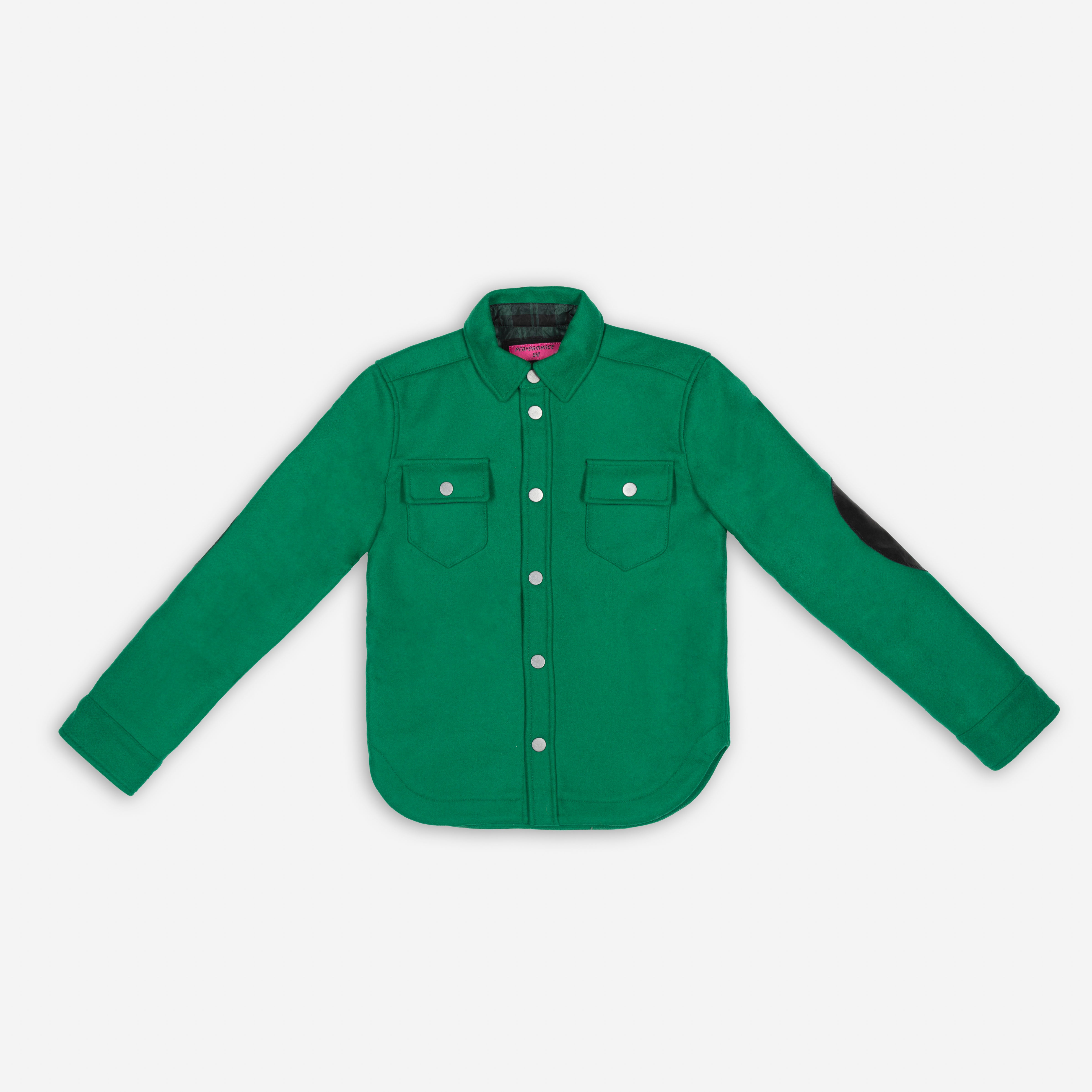 Ski Button Liner (Green Solid)