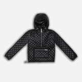 Quilted Pullover (Black)