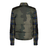 Shirt Jacket Purple Green Plaid