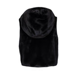 Swing Mink Vest Black Mink