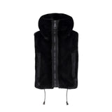 Swing Mink Vest Black Mink